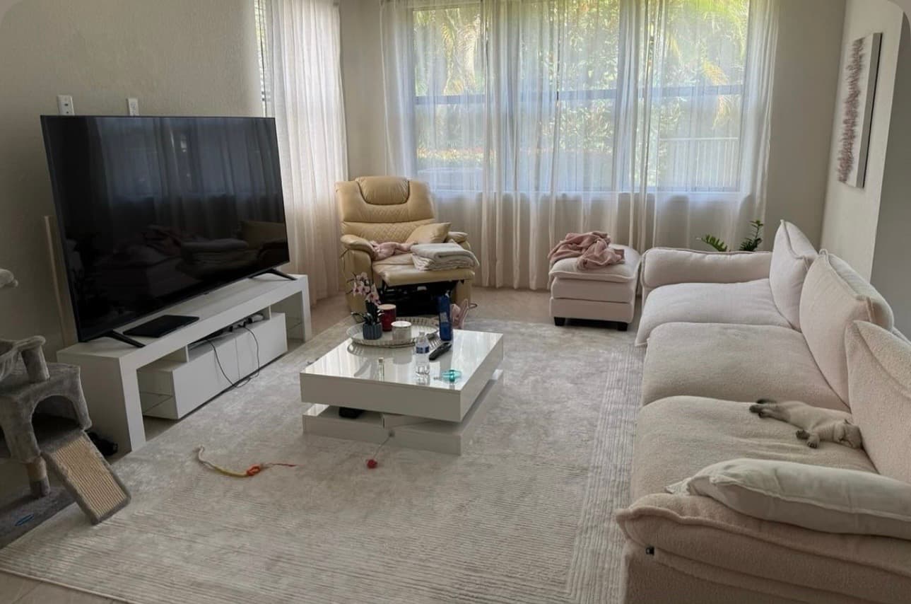 Residential cleaning project - Before